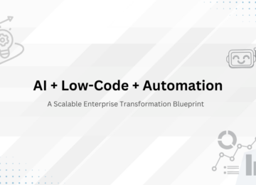 AI low-code automation enterprise architecture
