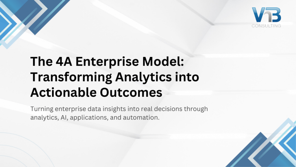 Actionable Analytics in Enterprise Data Strategy