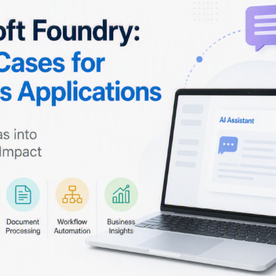 Microsoft Foundry Business Applications for AI Use Cases