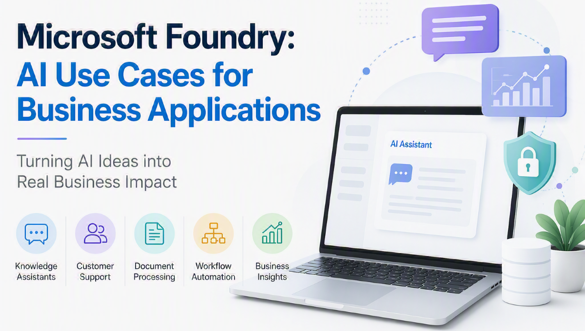 Microsoft Foundry Business Applications for AI Use Cases