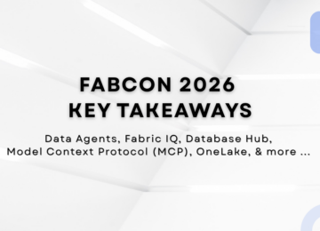 Microsoft Fabric Community Conference (FabCon 2026) Announcements & Key Takeaways